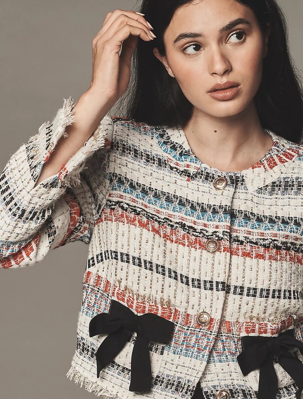NWT Anthropologie Walter Baker Jones Tweed Jacket - Picture 2 of 11